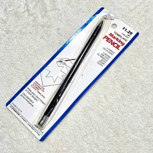 Vintage Template Marking Pencil Black‎ For Plastic Templates Crafts NIB